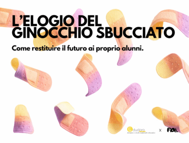 Copertina Libro L'elogio del ginocchio sbucciato di Maestra Fioé