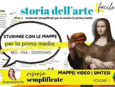 copertina ebook arte facile mappe e sintesi per arte facilitata