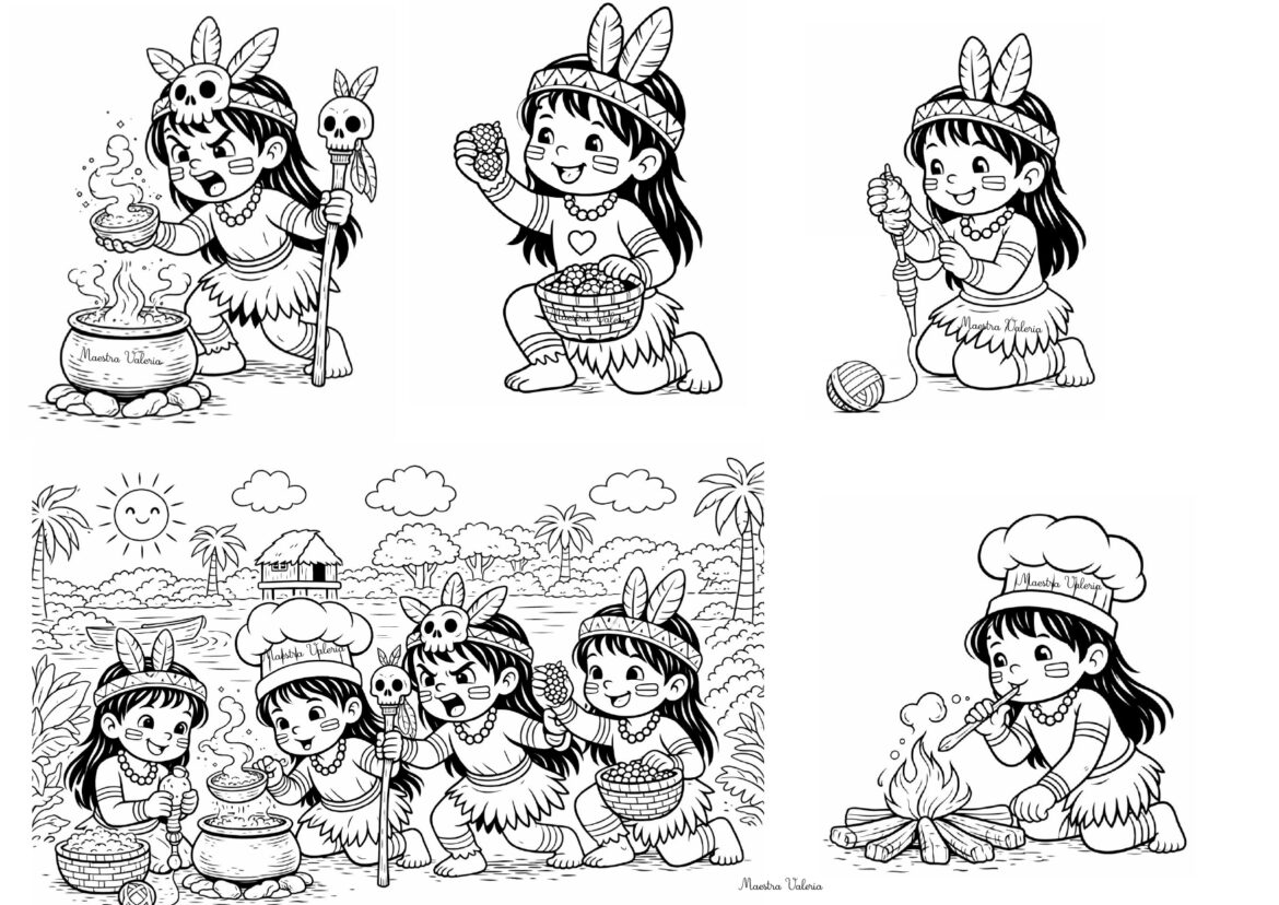 Filastroca indiani Cucù di Gianni Rodari