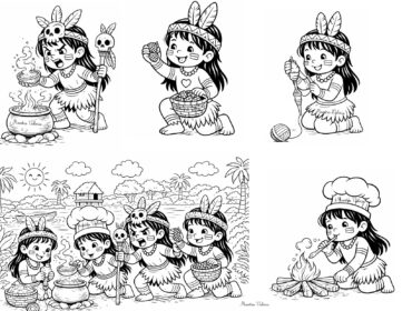 Filastroca indiani Cucù di Gianni Rodari