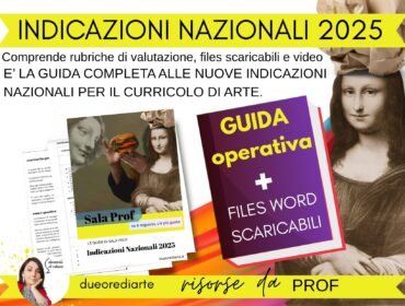 la guida completa alle nuovei indicazioni nazionali per il curricolo comprende griglie di valutazione, files word editabili e video guide di approfondimento
