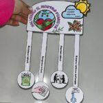 Lavoretto Giornata della Terra scuola primaria – Terra con gambe mobiliDigitale