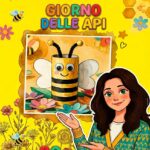 Storia in stampatello maiuscolo sulle apiDigitale