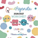 Scheda Benvenuto Autunno tratto da Quadagenda 26/27 in collaborazione con LAUGHTLAUDigitale