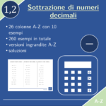 Addizione di numeri decimali | matematica | 26 colonneDigitale