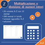 Divisione di numeri interi | matematica | 26 colonneDigitale