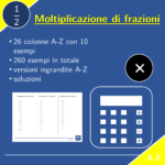 Addizione e sottrazione di frazioni | matematica | 26 colonneDigitale