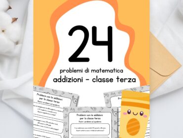 problemi con le addizioni per la classe terza