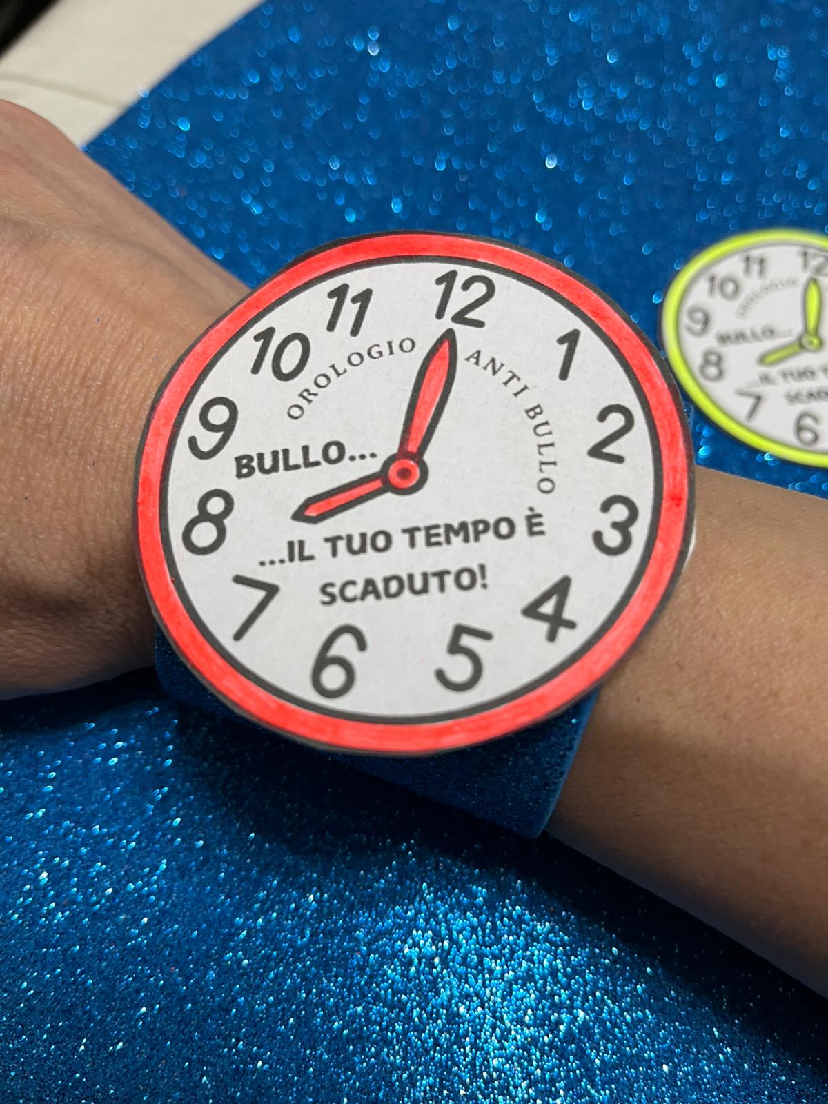 Orologio antibullo- Giornata contro il bullismo • Edudoro