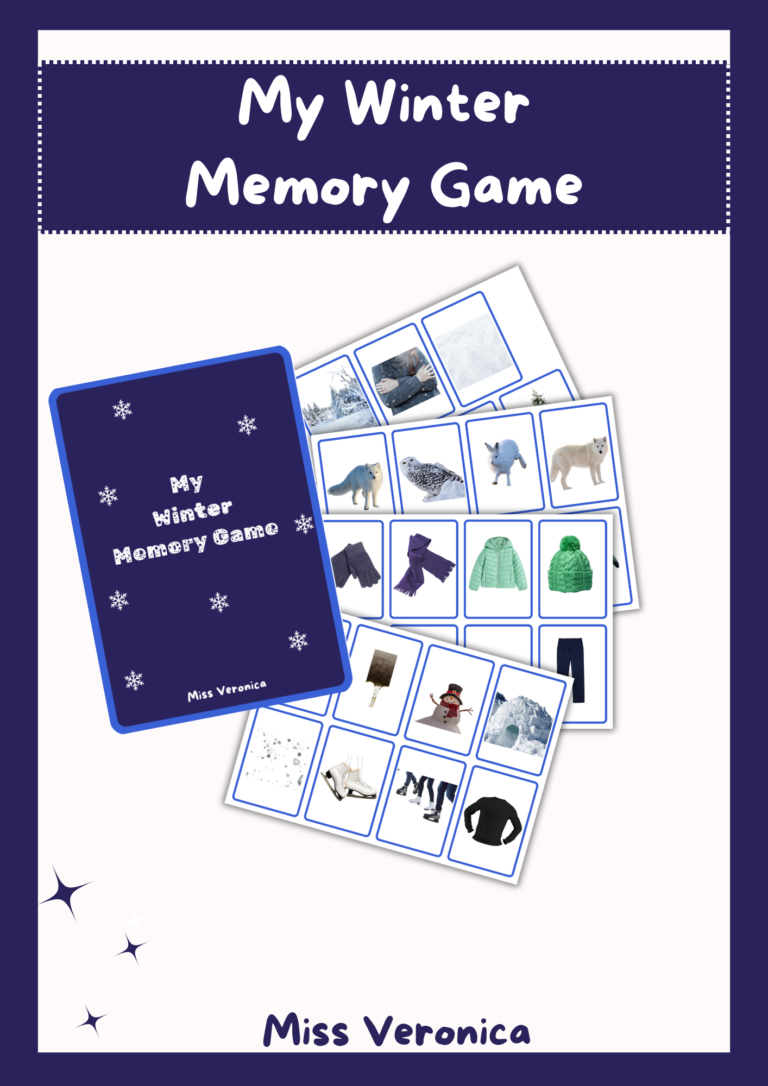 My Winter- Memory Game • Edudoro