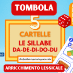 SILLABE TA TE TI TO TU – TOMBOLA PAROLE – CLASSI PRIMA E SECONDA – ANCHE PER NAI E BESDigitale