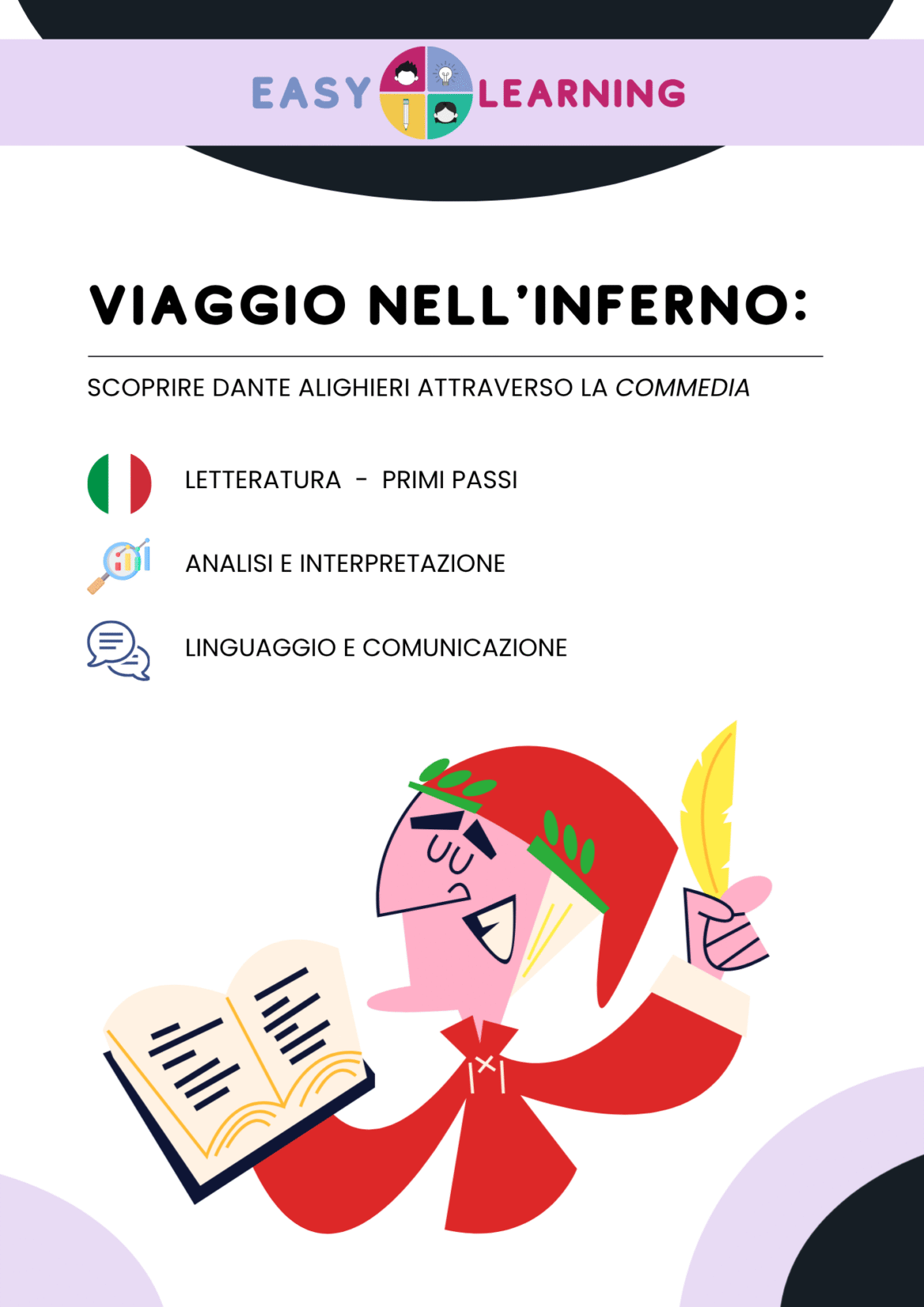 Viaggio nell'Inferno alla scoperta di Dante - Letteratura
