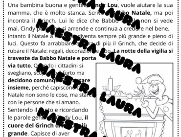 Testo e comprensione della storia del Grinch