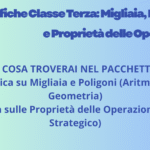 Proprietà delle 4 operazioni pronte all’uso!Digitale