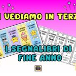 I Segnalibri di Fine Anno: “Ci vediamo in seconda!”, a colori e in bianco e neroDigitale