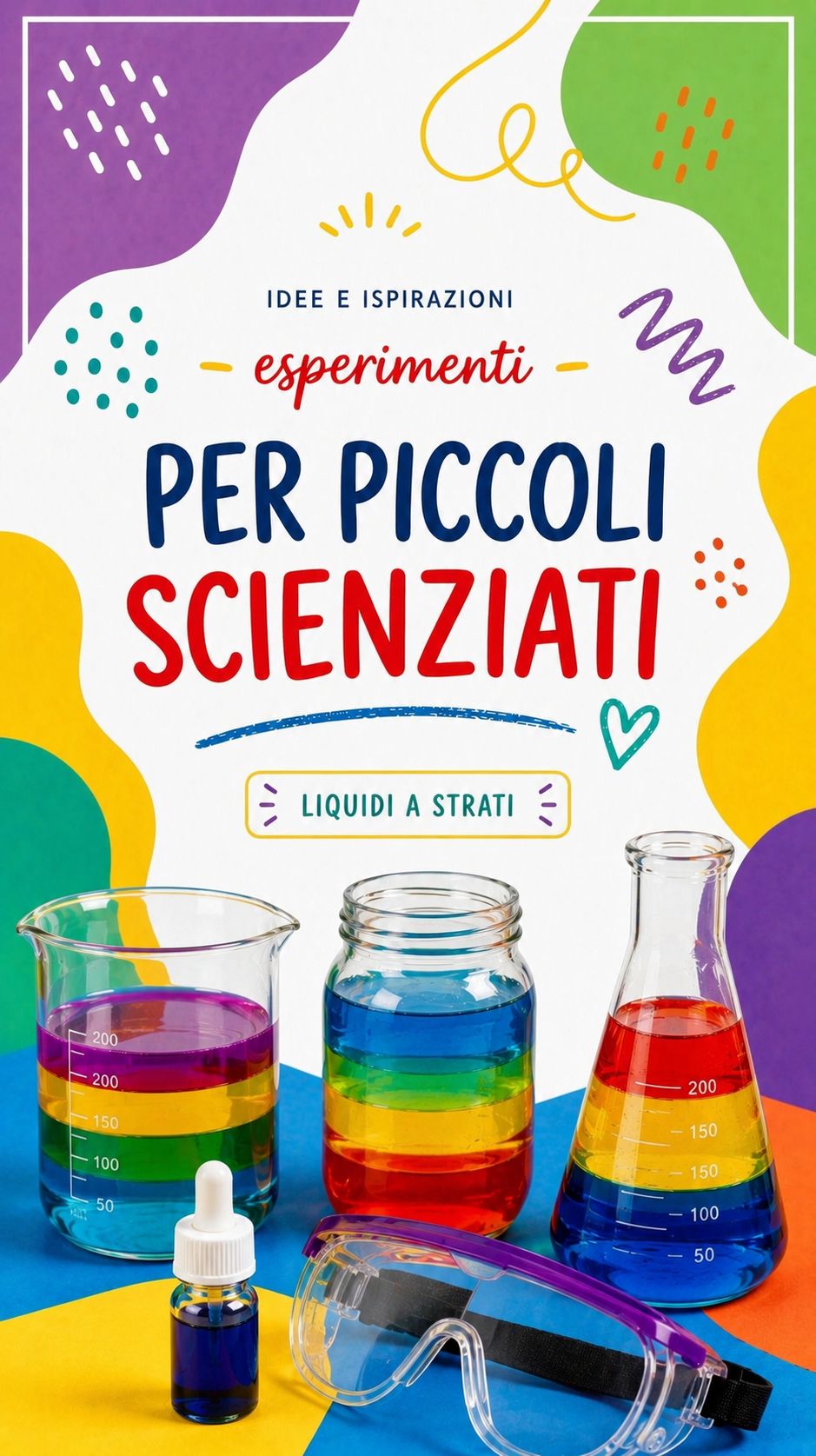 Esperimenti: liquidi a strati